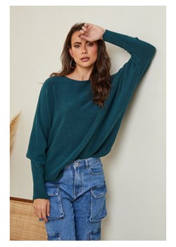 Joséfine Sweter "Hajos" w kolorze ciemnozielonym ze sklepu Limango Polska w kategorii Swetry damskie - zdjęcie 189248317