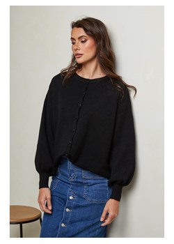 So Cachemire Kardigan "Hatvan" w kolorze czarnym ze sklepu Limango Polska w kategorii Swetry damskie - zdjęcie 189248337