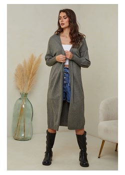 Joséfine Kardigan "Heviz" w kolorze khaki ze sklepu Limango Polska w kategorii Swetry damskie - zdjęcie 189248357