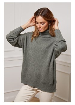 So Cachemire Golf "Kaboul" w kolorze khaki ze sklepu Limango Polska w kategorii Swetry damskie - zdjęcie 189248517