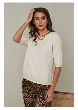 Joséfine Sweter "Kalocsa" w kolorze kremowym ze sklepu Limango Polska w kategorii Swetry damskie - zdjęcie 189248537