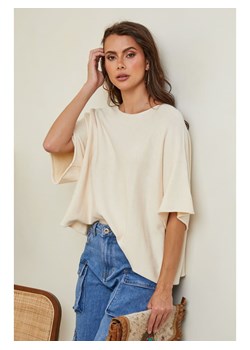 So Cachemire Sweter "Letavertes" w kolorze kremowym ze sklepu Limango Polska w kategorii Swetry damskie - zdjęcie 189248637