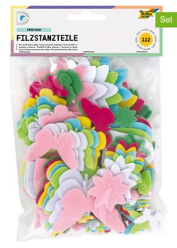 folia PAPER Zestaw filcowych dekoracji "Spring" w różnych kolorach do rękodzieła ze sklepu Limango Polska w kategorii Zabawki - zdjęcie 189248876