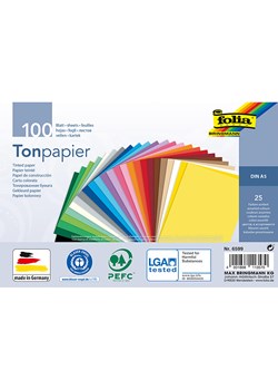 folia PAPER Papier (100 szt.) w różnych kolorach - A5 ze sklepu Limango Polska w kategorii Akcesoria biurowe - zdjęcie 189248887