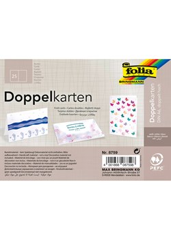 folia PAPER Dwustronne kartki (25 szt.) w kolorze białym - A6 ze sklepu Limango Polska w kategorii Akcesoria biurowe - zdjęcie 189248916
