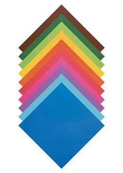 folia PAPER Papier (100 szt.) "Basic Mix" do origami - 5+ ze sklepu Limango Polska w kategorii Akcesoria biurowe - zdjęcie 189248917