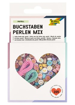 folia PAPER Zestaw koralików "LETTER PASTELL" w różnych kolorach ze sklepu Limango Polska w kategorii Zabawki - zdjęcie 189249278