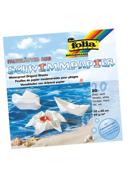 folia PAPER Papier wodoodporny (20 szt.) w kolorze białym - 20 x 20 cm ze sklepu Limango Polska w kategorii Akcesoria biurowe - zdjęcie 189249357