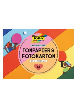 folia PAPER Papier i karton kolorowy "Basic" - A6 - 4+ ze sklepu Limango Polska w kategorii Akcesoria biurowe - zdjęcie 189249726