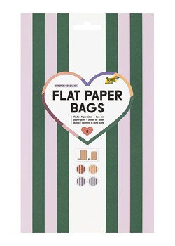 folia PAPER Torebki papierowe (8 szt.) "S Stripes Glow Up" - 6+ ze sklepu Limango Polska w kategorii Akcesoria biurowe - zdjęcie 189249757