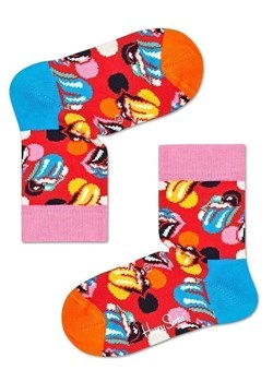 Happy Socks Skarpety "Rolling stones" ze wzorem ze sklepu Limango Polska w kategorii Skarpetki dziecięce - zdjęcie 189249938