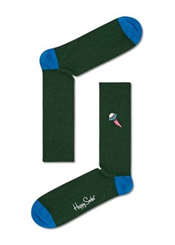 Happy Socks Skarpety w kolorze ciemnozielonym ze sklepu Limango Polska w kategorii Skarpetki męskie - zdjęcie 189250176