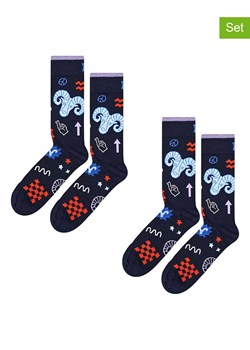 Happy Socks Skarpety (2 pary) ze wzorem ze sklepu Limango Polska w kategorii Skarpetki męskie - zdjęcie 189250197