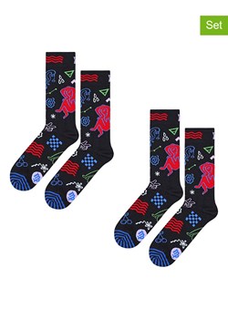 Happy Socks Skarpety (2 pary) ze wzorem ze sklepu Limango Polska w kategorii Skarpetki męskie - zdjęcie 189250217