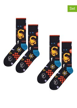 Happy Socks Skarpety (2 pary) ze wzorem ze sklepu Limango Polska w kategorii Skarpetki męskie - zdjęcie 189250225