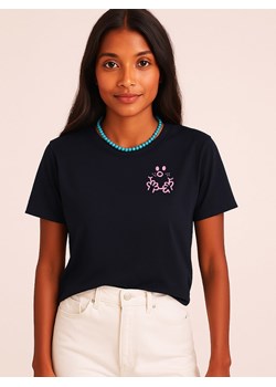 WOOOP Koszulka w kolorze granatowym ze sklepu Limango Polska w kategorii Bluzki damskie - zdjęcie 189250866