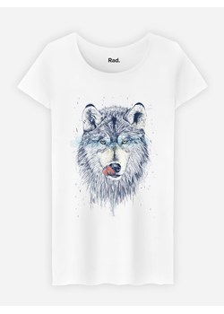 WOOOP Koszulka "Dinner Time" w kolorze białym ze sklepu Limango Polska w kategorii Bluzki damskie - zdjęcie 189250899