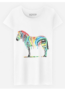 WOOOP Koszulka "Fresh Paint" w kolorze białym ze sklepu Limango Polska w kategorii Bluzki damskie - zdjęcie 189250938