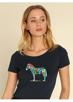 WOOOP Koszulka "Fresh Paint" w kolorze granatowym ze sklepu Limango Polska w kategorii Bluzki damskie - zdjęcie 189250985