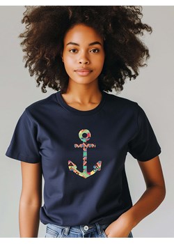 WOOOP Koszulka w kolorze granatowym ze sklepu Limango Polska w kategorii Bluzki damskie - zdjęcie 189251058