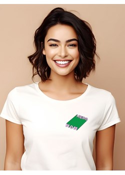 WOOOP Koszulka "Hero Mom" w kolorze białym ze sklepu Limango Polska w kategorii Bluzki damskie - zdjęcie 189251066