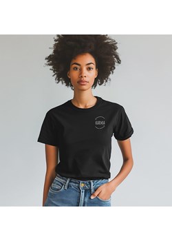 WOOOP Koszulka "Karma" w kolorze czarnym ze sklepu Limango Polska w kategorii Bluzki damskie - zdjęcie 189251108