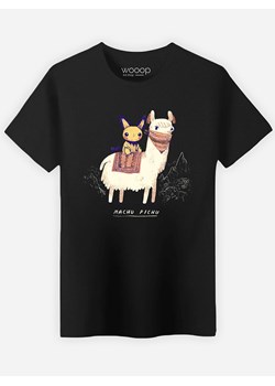 WOOOP Koszulka "Machu Pichu" w kolorze czarnym ze sklepu Limango Polska w kategorii T-shirty męskie - zdjęcie 189251208