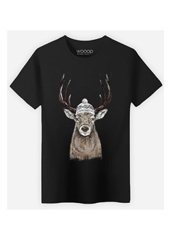 WOOOP Koszulka "Let's Go Outside" w kolorze czarnym ze sklepu Limango Polska w kategorii T-shirty męskie - zdjęcie 189251218