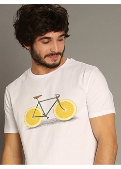 WOOOP Koszulka "Zest" w kolorze białym ze sklepu Limango Polska w kategorii T-shirty męskie - zdjęcie 189251245