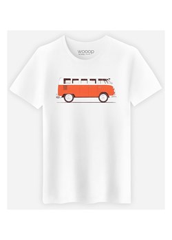 WOOOP Koszulka "Red Van" w kolorze białym ze sklepu Limango Polska w kategorii T-shirty męskie - zdjęcie 189251267