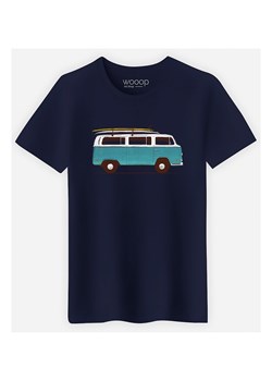 WOOOP Koszulka "Blue Van" w kolorze granatowym ze sklepu Limango Polska w kategorii T-shirty męskie - zdjęcie 189251276