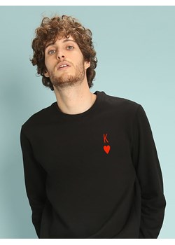 WOOOP Bluza "King" w kolorze czarnym ze sklepu Limango Polska w kategorii Bluzy męskie - zdjęcie 189251295