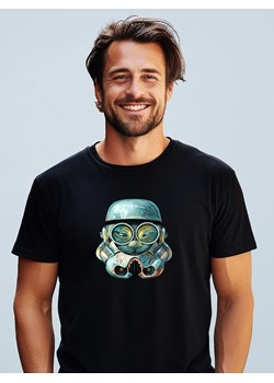 WOOOP Koszulka "Trooper Cat" w kolorze czarnym ze sklepu Limango Polska w kategorii T-shirty męskie - zdjęcie 189251315