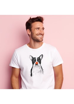 WOOOP Koszulka "I´m not your clown" w kolorze białym ze sklepu Limango Polska w kategorii T-shirty męskie - zdjęcie 189251367