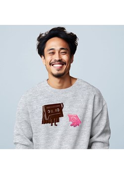 WOOOP Bluza "I am your father" w kolorze szarym ze sklepu Limango Polska w kategorii Bluzy męskie - zdjęcie 189251436