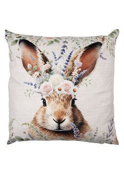 Clayre&amp;Eef Poszewka w kolorze kremowo-jasnobrązowym na poduszkę - 45 x 45 cm ze sklepu Limango Polska w kategorii Poduszki dekoracyjne - zdjęcie 189252876