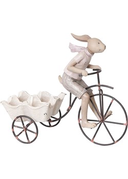 Clayre&amp;Eef Figurka dekoracyjna w kolorze beżowym - 26 x 24 x 11 cm ze sklepu Limango Polska w kategorii Dekoracje - zdjęcie 189253105