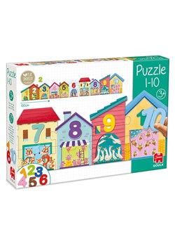 Jumbo 10-częściowe puzzle "1-10" ze wzorem - 3+ ze sklepu Limango Polska w kategorii Puzzle - zdjęcie 189253498