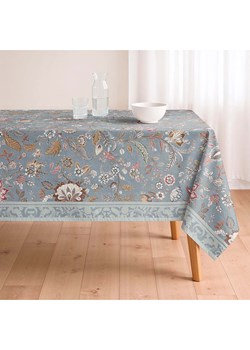 Mint Rugs Obrus "Floral And Tropical Ayana" w kolorze szaro-jasnoróżowo-zielonym ze sklepu Limango Polska w kategorii Obrusy i bieżniki - zdjęcie 189254197