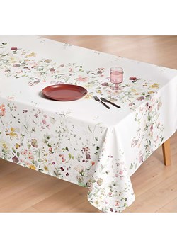 Mint Rugs Obrus "Floral And Tropical Durana" w kolorze biało-zielono-jasnoróżowym ze sklepu Limango Polska w kategorii Obrusy i bieżniki - zdjęcie 189254207