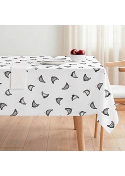 Mint Rugs Obrus "Gallinas" w kolorze biało-szarym ze sklepu Limango Polska w kategorii Obrusy i bieżniki - zdjęcie 189254399