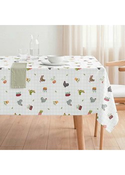 Mint Rugs Obrus "Farm" w kolorze białym ze wzorem ze sklepu Limango Polska w kategorii Obrusy i bieżniki - zdjęcie 189254429