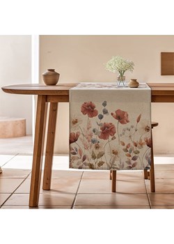 Mint Rugs Bieżnik "Amapola" w kolorze kremowym ze wzorem ze sklepu Limango Polska w kategorii Obrusy i bieżniki - zdjęcie 189254489