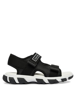 Calvin Klein Sandały Velcro Sandal V1B2-83321-1564 Czarny ze sklepu MODIVO w kategorii Sandały dziecięce - zdjęcie 189254566