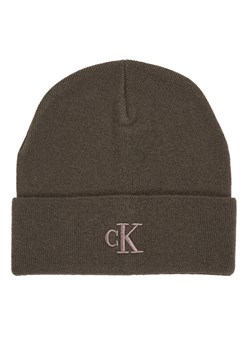 Calvin Klein Czapka Thick K50K512461 Brązowy ze sklepu MODIVO w kategorii Czapki zimowe męskie - zdjęcie 189254575