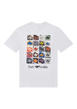 Koszulka dziecięca New Balance YT61Q4N0BWE – biała ze sklepu New Balance Poland w kategorii T-shirty chłopięce - zdjęcie 189255526