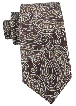 Krawat Męski - Angelo di Monti - Duży Wzór Paisley, Ciemny Mahoń KRADM2271 ze sklepu JegoSzafa.pl w kategorii Krawaty - zdjęcie 189255819