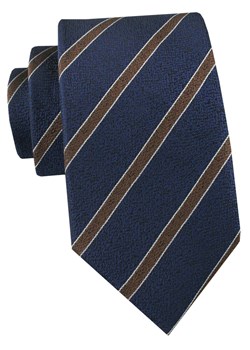 Krawat Męski - Angelo di Monti - Granat w Prążek KRADM2272 ze sklepu JegoSzafa.pl w kategorii Krawaty - zdjęcie 189255849
