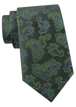 Krawat Męski - Angelo di Monti - Zielony, Wzór Paisley KRADM2267 ze sklepu JegoSzafa.pl w kategorii Krawaty - zdjęcie 189255949