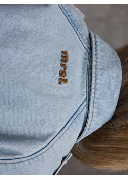 Mohito - Jeansowa kurtka oversize - niebieski ze sklepu Mohito w kategorii Kurtki damskie - zdjęcie 189257938